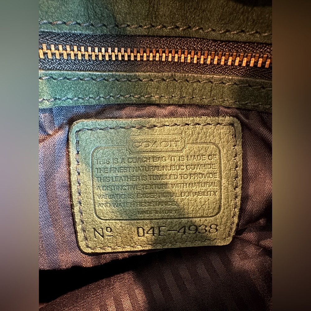 Vintage Coach Sonoma Backpack 4938 - Spruce - Picture 12 of 12